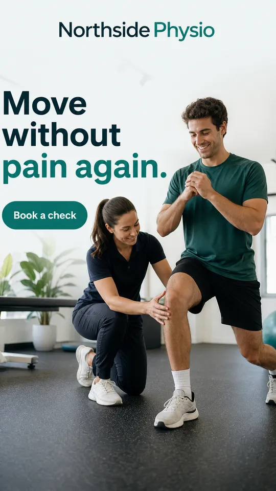 Example story ad for Northside Physio, a fictional physiotherapy